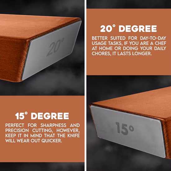 Aiguiseur de couteaux de cuisine manuel, 2